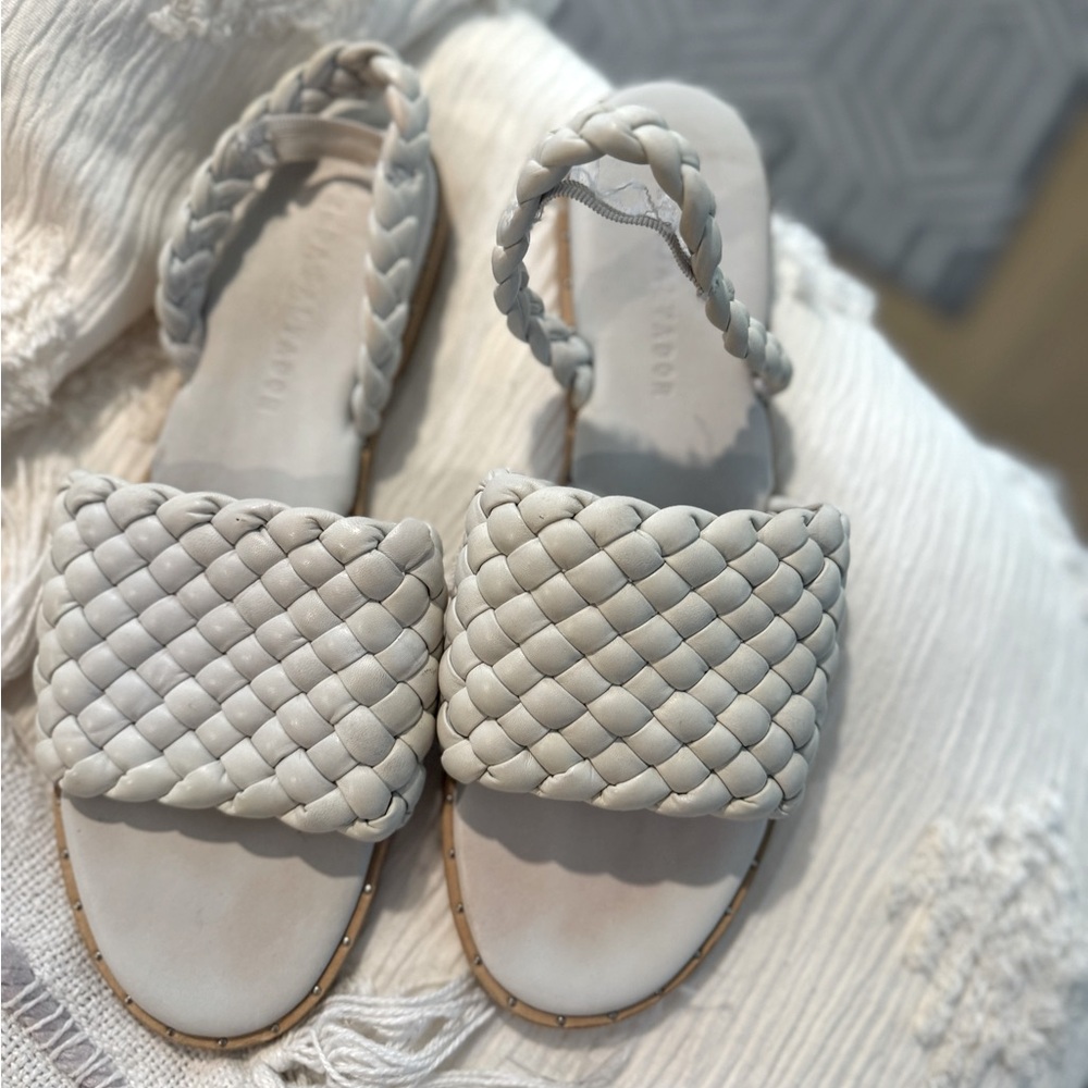 Freda Salvador Vinny Padded Woven Sandal
